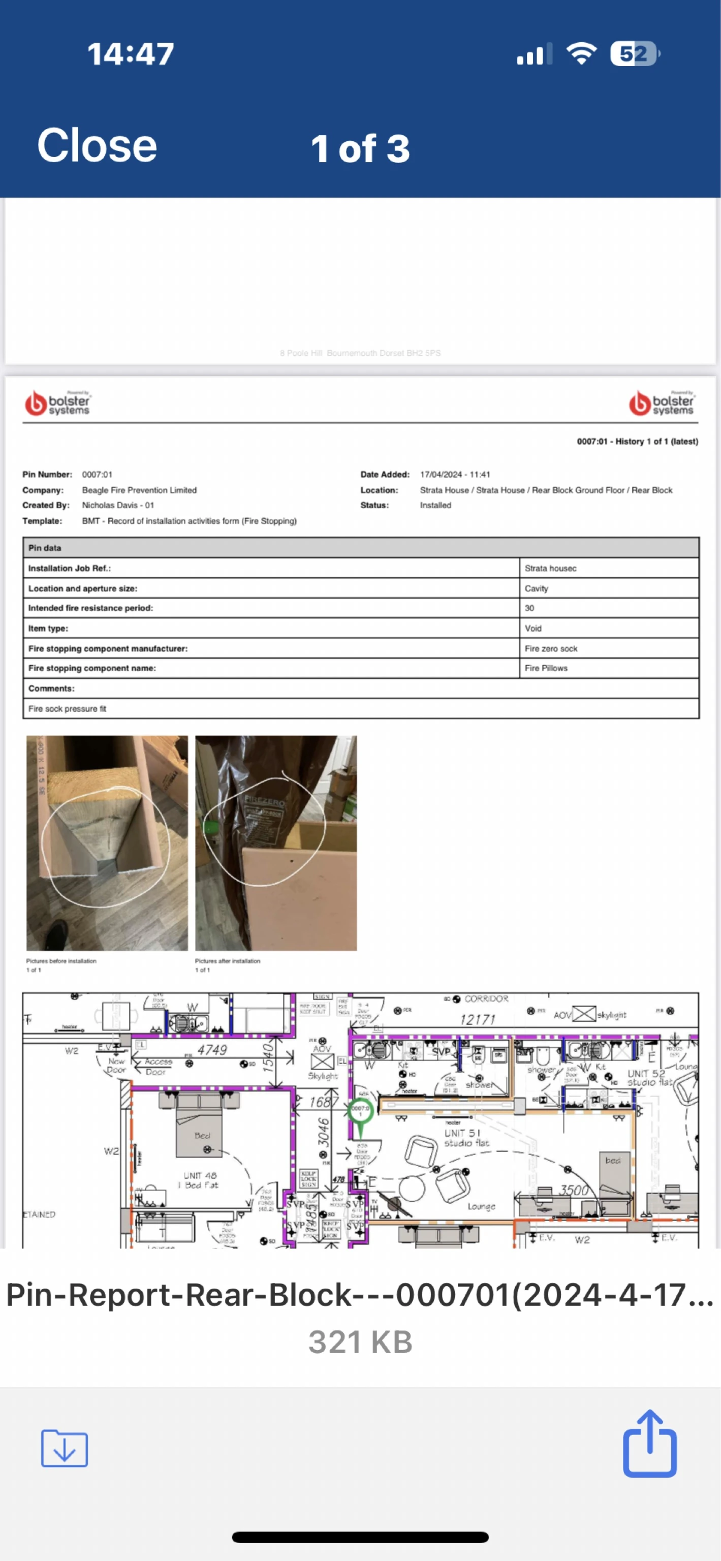 Firestopping Installation Image 3